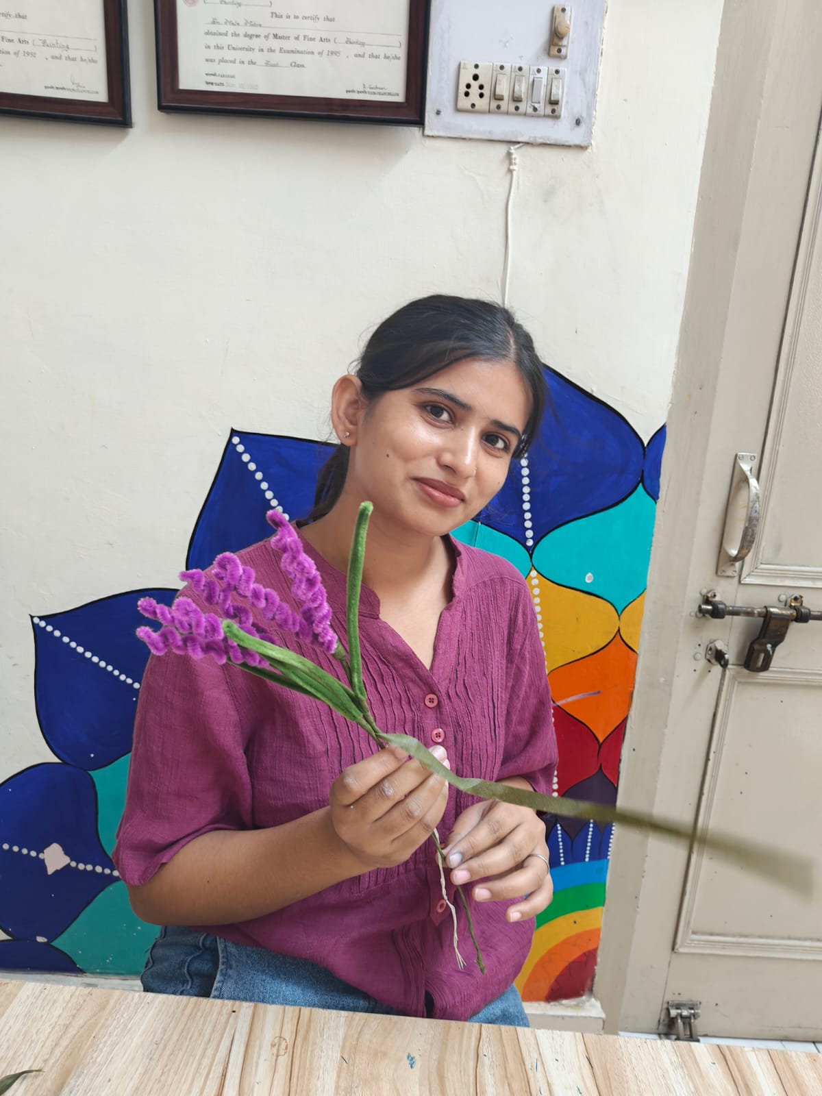 Flower Making 4